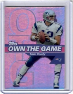 2002 Topps Tom Brady Own The Game Insert Card #OG7 New England Patriots - Bild 1 von 2