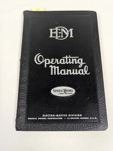 General Motors EMD OPERATING MANUAL 2300 Diesel Passenger Locomotive ~ Pristine! - Picture 1 of 11
