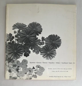 Sotheby Parke Bernet Japanese Korean Tibetan Napalese Indian Southeast Asian1974 - Imagen 1 de 1