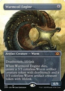 MTG - (Showcase) WURMCOIL ENGINE - Double Masters (M) - Picture 1 of 1