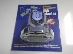 Madjax Cromo Volante Rueda Hub Adaptador Para Club Coche DS Golf Carros - Imagen 1 de 3