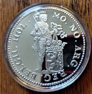 Holanda 1996 prueba plata Restrike después de 1673 Holland Ducat - Imagen 1 de 2