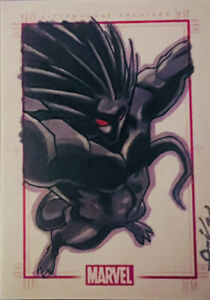 2010 Marvel 70th Anniversary Dan Quiles Blackheart Sketch