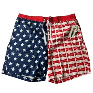 Neu mit Etikett Tipsy Elves Budweiser Badeshorts XXL - Bild 1 von 4