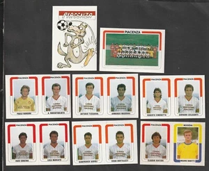LOTTO DI 8 FIGURINE ALBUM CALCIATORI CALCIO FLASH 1988 1987-88 NUOVE PIACENZA - Picture 1 of 1