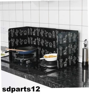 Cucina Scudo Pieghevole Coperchio Fornello Schermo Coperchio Gas Paraschizzi - Foto 1 di 9