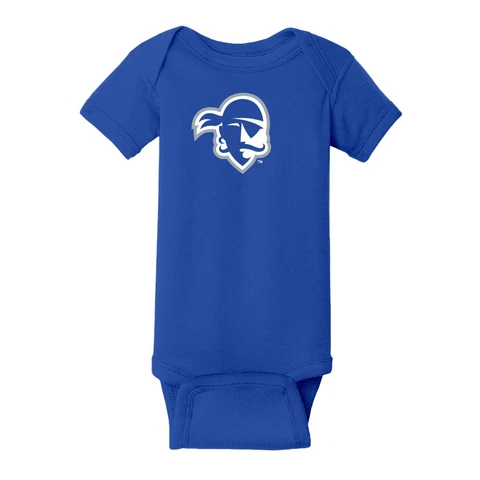 Seton Hall Pirates Primary Logo Infant Creeper - Royal Cover