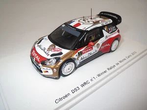 SPARK S3353 Citroen DS3 WRC n°1 Ganador Rallye de Monte Carlo "2013" 1:43 ¡EMBALAJE ORIGINAL! - Imagen 1 de 15