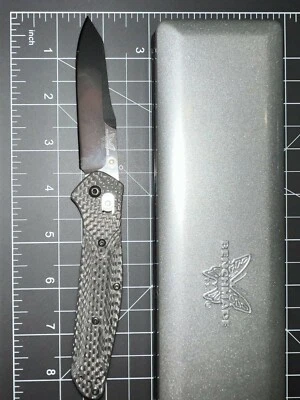 Benchmade 940D2CF Osborne Carbon Fiber 163/500 Limited Edition Pocketknife - Image 1 of 4