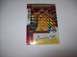 2021-22 Mosaik rot & gelb Fusion Prizm #AM-RGG Rudy Gobert Auto neuwertig kostenloser Versand - Bild 1 von 4