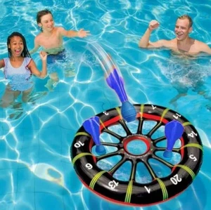 POOL DARTS WASSERSPIELZEUG POOL KINDER SPIELZEUG SOMMER PLANSCHEN SPAß FÜR KIND - Bild 1 von 4