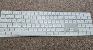 Apple Magic Keyboard with Numeric Keypad A1843 *qwertz, German Enter Key Loose* - Picture 1 of 3