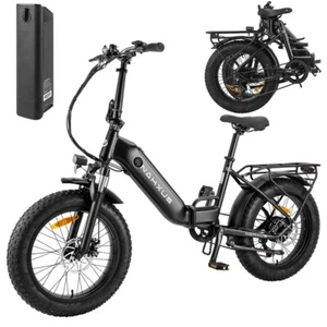 E-Bike 20 Zoll 4.0 Fat Reifen Klapp Elektrofahrrad 350W 36V/14.5AH SHIMANO 7S - Bild 1 von 15