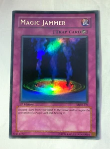 YuGiOh Magic Jammer MRD-128 1st Edition Ultra Rare Excellent #286 - Picture 1 of 12