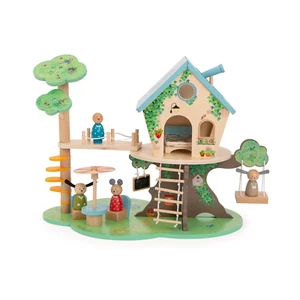 Casa en el árbol de madera La Grande Famille - Imagen 1 de 5