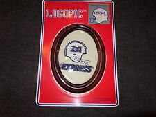 Vintage USFL Los Angeles Express Football Patch Framed  NOS  NEW IN PACK 2 FOR 1