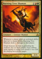 Burning-Tree Shaman | EX | Guildpact | Magic MTG