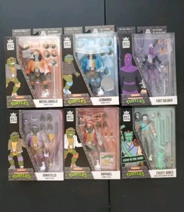 Teenage Mutant Ninja Turtles Loyal Subjects BST AXN Street Style Chase Lot Of 6 - Picture 1 of 2