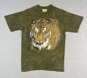 Camiseta Tiger Vintage The Mountain Edición NWF 1999 Talla M Nature Big Cat Años 90  - Imagen 1 de 8