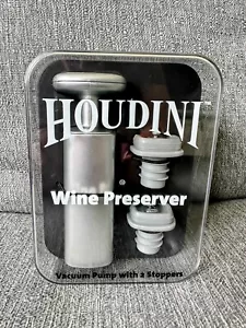 Houdini Wine Preserver With 2 Stoppers Unopened - Picture 1 of 4