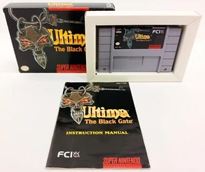 Ultima: The Black Gate mit Anleitung SNES (Super Nintendo Entertainment System 1994) - Bild 1 von 13