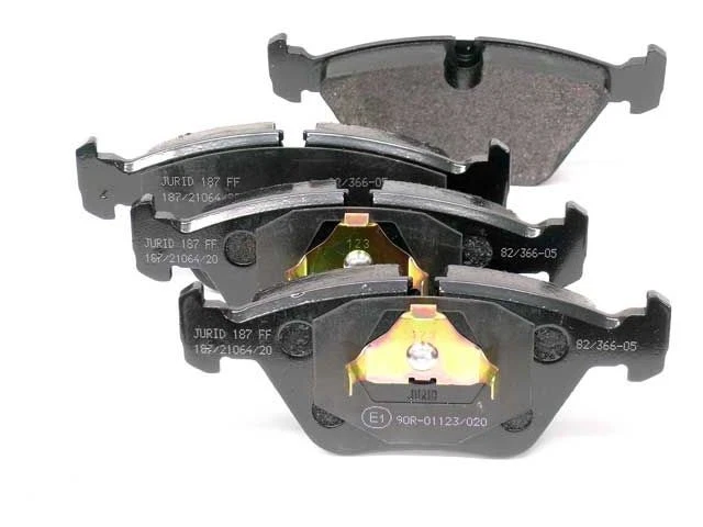 Juego de pastillas de freno delanteras para BMW 525i 1989-1995 1990 1991 1992 1993 1994 QZ768VH Foto 1 de 1