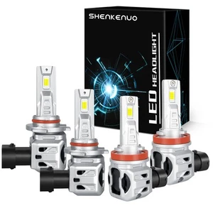 LED Headlights Super Bright Bulbs Kit For Nissan Maxima 2009-2015 High Low Beam - Picture 1 of 11