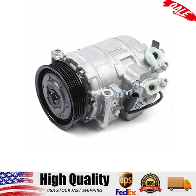 A/C Air Compressor w/Clutch For 2006-13 BMW 325i 328i xDrive 330i 528i 525i 530i - Image 1 of 4