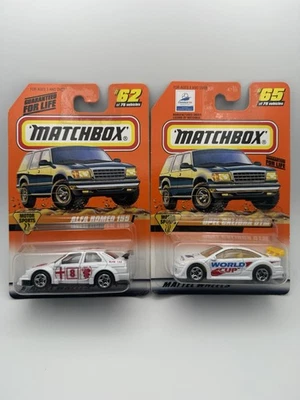 Matchbox Motor Sports Opel Calibra DTM, 65 Of 75, Alfa Romeo 155, 62 Of 75 - Image 1 of 4