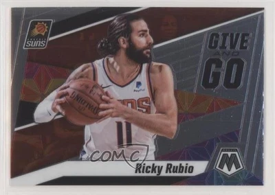 2019-20 Panini Mosaic Give and Go Ricky Rubio #12 - Image 1 of 2