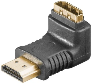 10x HDMI/HDMI Winkeladapter; A 339 G (HDMI+ F/HDMI+ M) 270° - Bild 1 von 1