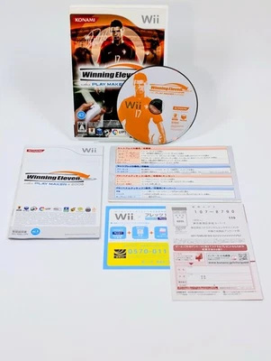 Winning Eleven Play Maker 2008 Konami Nintendo Wii Japanese Ver. Used Test OK - Image 1 of 4