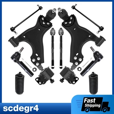 10pcs Front Lower Control Arm Tie Rod End For GMC Acadia Sport Utility 2007-2017 Foto 1 de 4