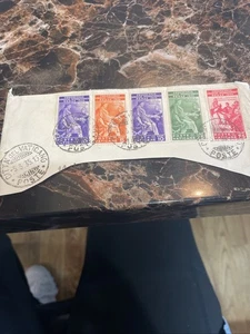 Estampillas postales legales del Congreso Vaticano 5,3,35 con 5 valores - Imagen 1 de 4