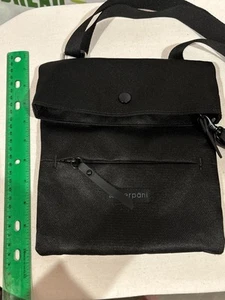 Sherpani Pica Mini Black Nylon  Adjustable Crossbody Bag Travel Safety - Picture 1 of 5