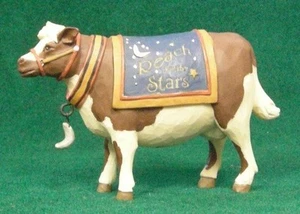 Blossom Bucket Reach for the Stars Cow Primitive Folksy Decor 83699 Retirado - Imagen 1 de 1