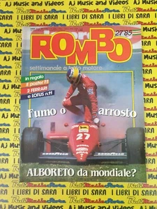 Rivista ROMBO settimanale anno 7 n.27 2 luglio 1985 con POSTER F.1 FERRARI (AM3) - Picture 1 of 1