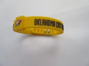 Basketball Team OKLAHOMA CITY Bracelet Silicone Wristband Rubber Hand Ring - Picture 1 of 3