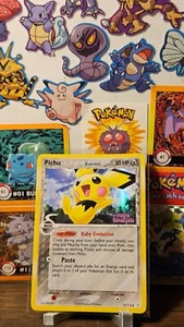 Pokemon Pichu (Delta Species) 76/110 Holon Phantoms Reverse Holo Lightly Played - Picture 1 of 3