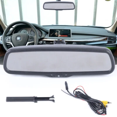 Rear View LCD Mirror Monitor Auto Dimming Anti-glare Rear?View Mirror Monitor - Image 1 of 4