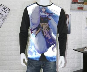 InuYasha Cosplay Anime Sweatshirt Langarm T-Shirt Hoodie Longsleeve Pullover Neu - Picture 1 of 3