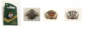 SET 4 BALMAIN TIGERS HERITAGE LOGO & WESTS LOGO + BALMAIN & WESTS CENTENARY PIN - Picture 1 of 1