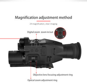Wifi day Night Vision Recorder 1080P 8X optical zoom Riflescope Monocular scope