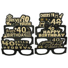 12 Pcs Birthday Decoration Kit Glasses Frames For Decorations Gift