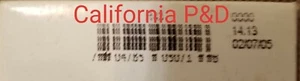 US Mint Rolls R43 CALIFORNIA, 2005 Two-Roll Set  Unopened, US Mint box - Picture 1 of 2