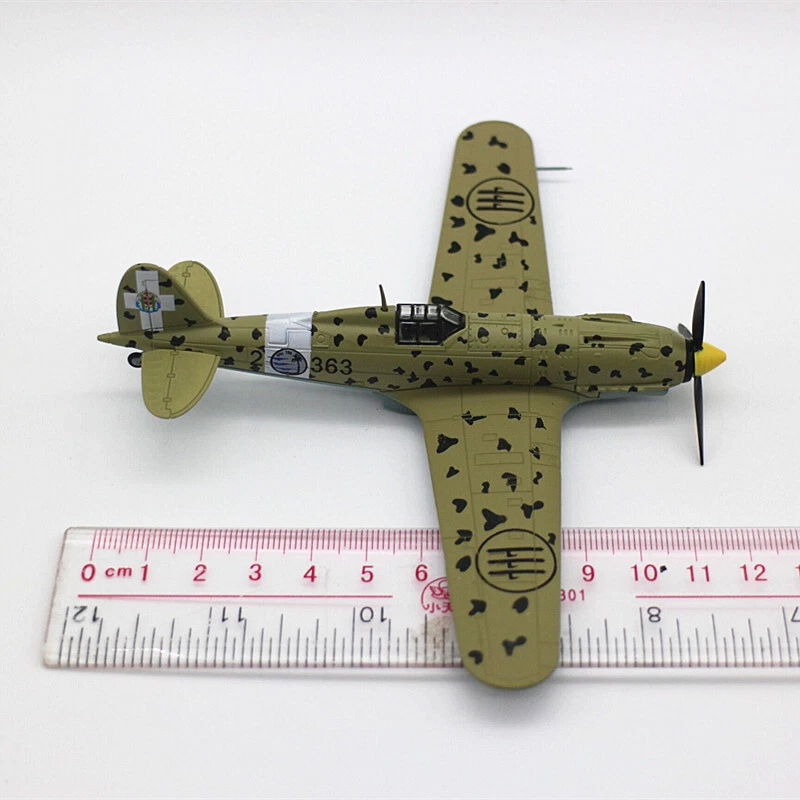 Hot 1:72 Alloy Diecast Military Model WWII Macchi M.C.202 Fighter aircra - Image 1 of 4