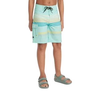 Boys Ground Striped Swim Trunks Art Class Green Size 16 - Picture 1 of 4