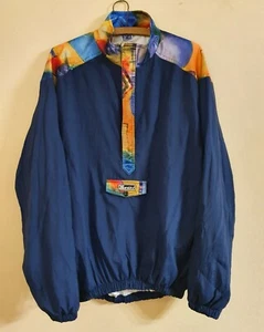 Vintage SANTINI SMS Men's Cycling Italy Retro Long Sleeve Jersey Jacket Size XL - Picture 1 of 12