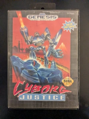Cyborg Justice (Sega Genesis, 1993) NO MANUAL - Image 1 of 4