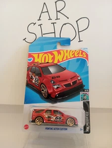 Pontiac Aztek Hot Wheels Custom Red #111 Mainline 2024 Custodia K (Metallo) Nuova - Foto 1 di 5